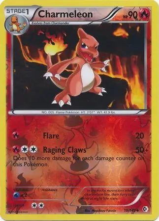 Boundaries Crossed Charmeleon #19/149 reverse holo