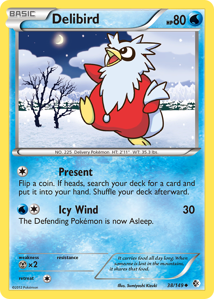 Boundaries Crossed Delibird #38/149