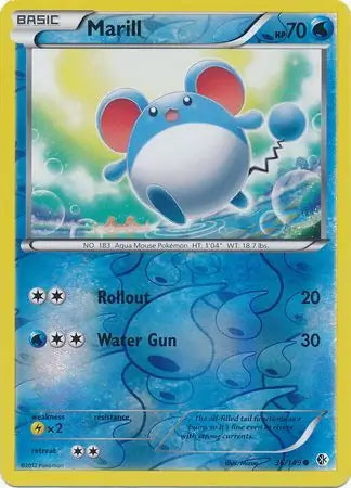 Boundaries Crossed Marill #36/149 reverse holo