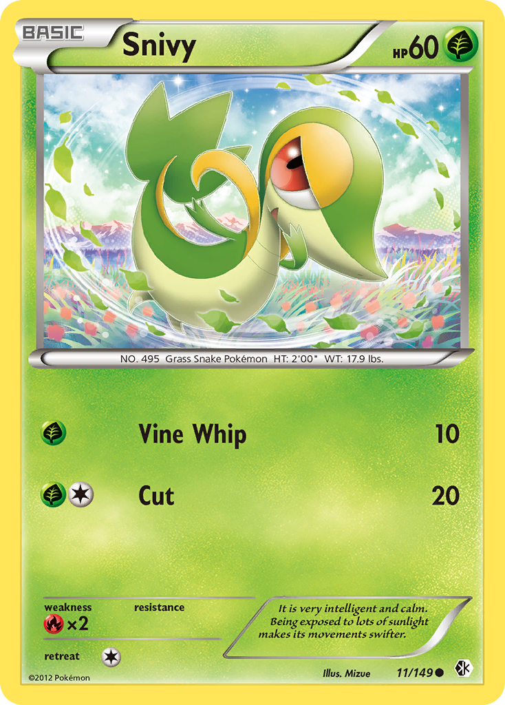 Boundaries Crossed Snivy #11/149