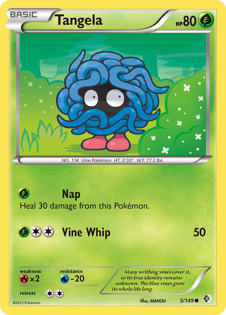 Boundaries Crossed Tangela #5/149