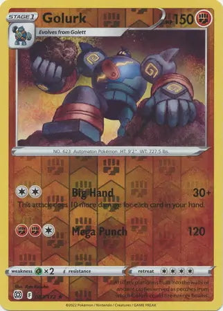 Brilliant Stars Golurk #83/172 reverse holo