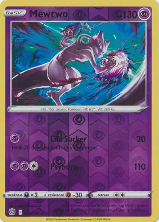 Brilliant Stars Mewtwo #56/172 reverse holo