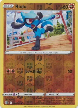 Brilliant Stars Riolu #78/172 reverse holo