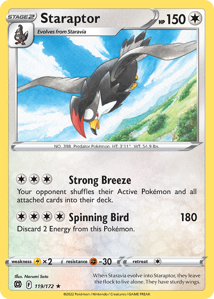 Brilliant Stars Staraptor #119/172