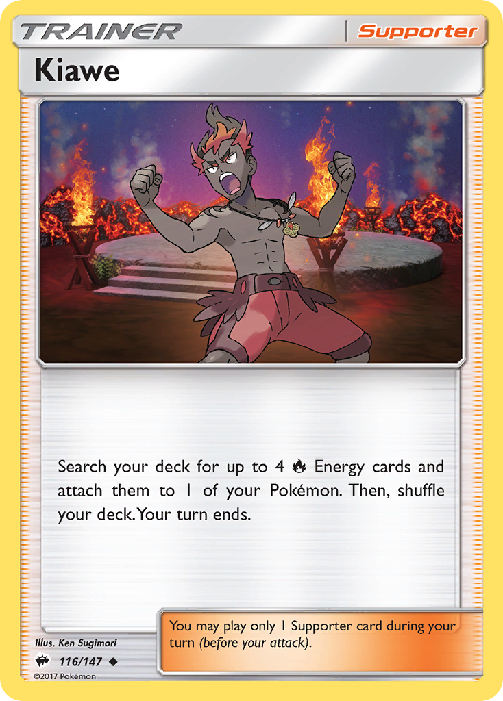 Burning Shadows Kiawe #116/147
