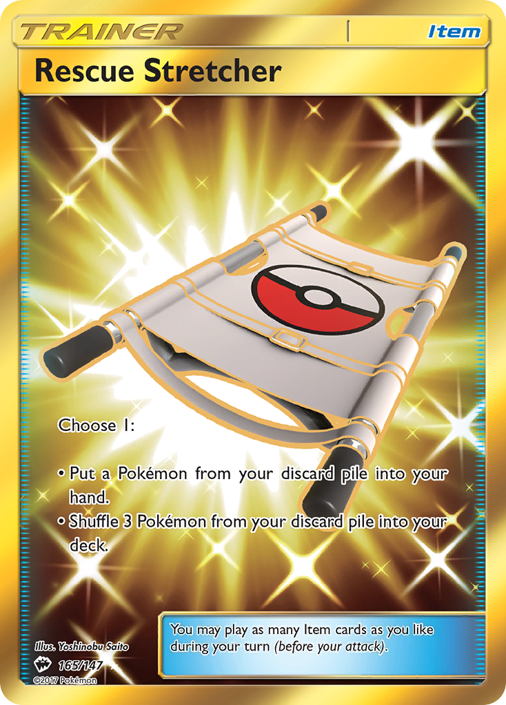 Burning Shadows Rescue Stretcher #165/147