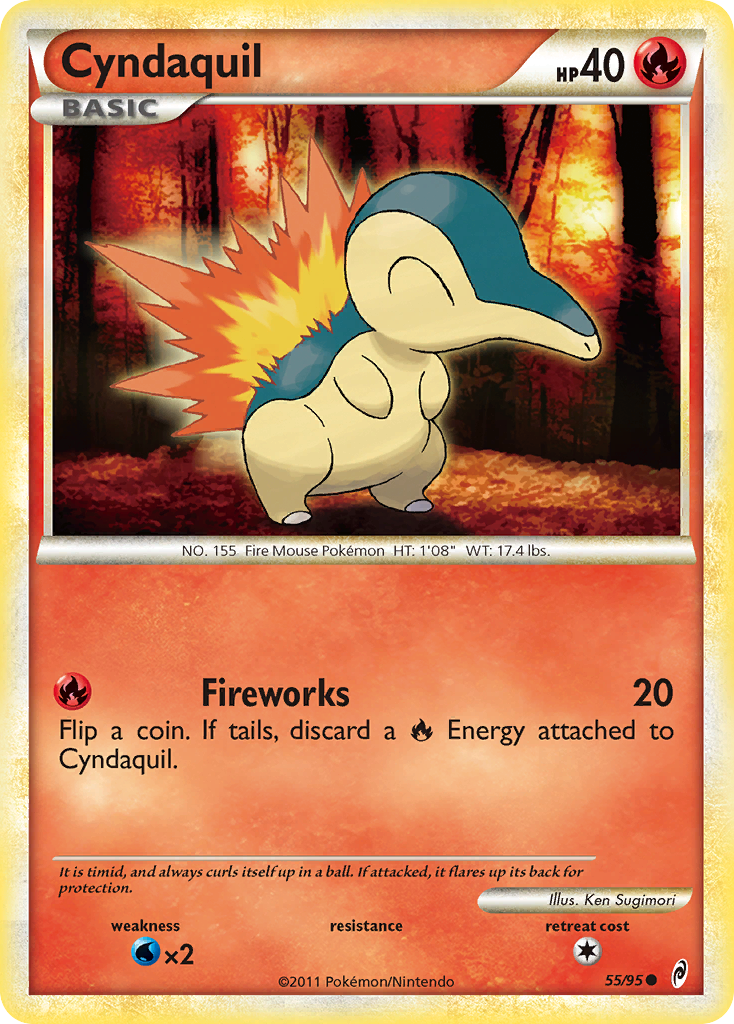 Call of Legends Cyndaquil #55/95