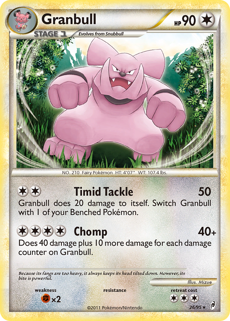 Call of Legends Granbull #26/95