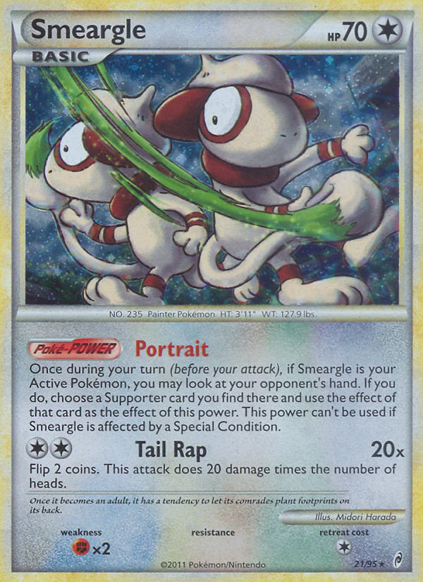 Call of Legends Holo Smeargle #21/95 –