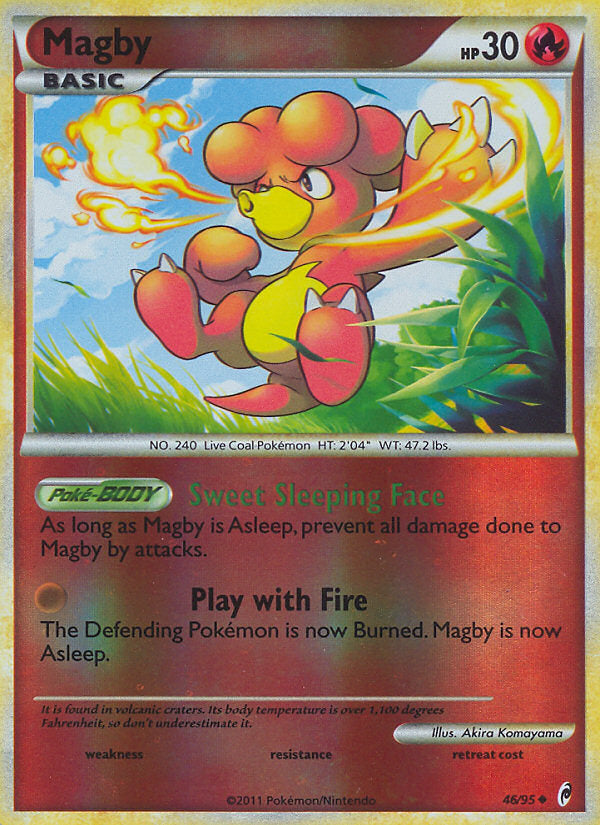 Call of Legends Magby #46/95 reverse holo