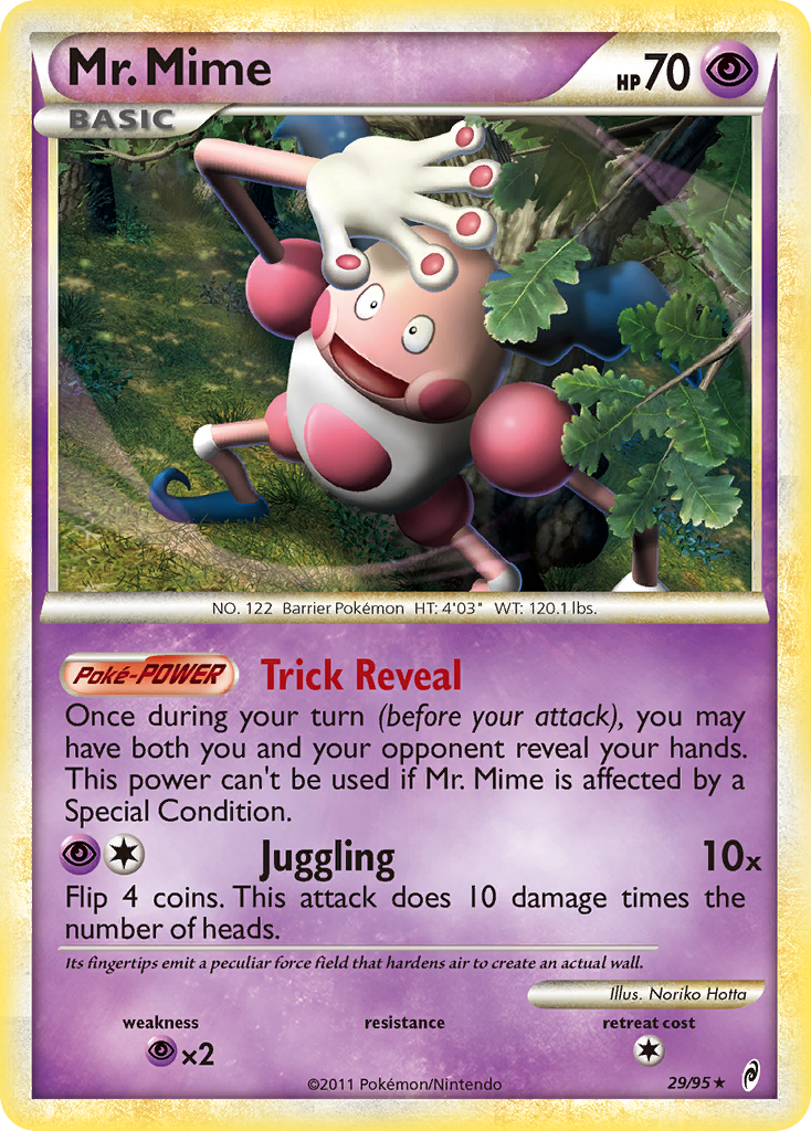 Call of Legends Mr. Mime #29/95