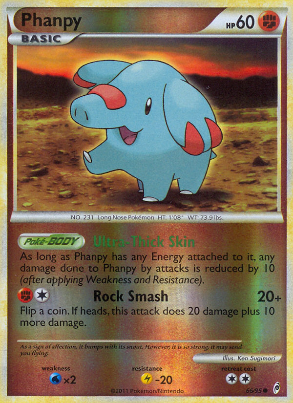 Call of Legends Phanpy #66/95 reverse holo