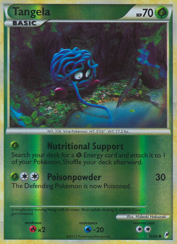 Call of Legends Tangela #72/95 reverse holo