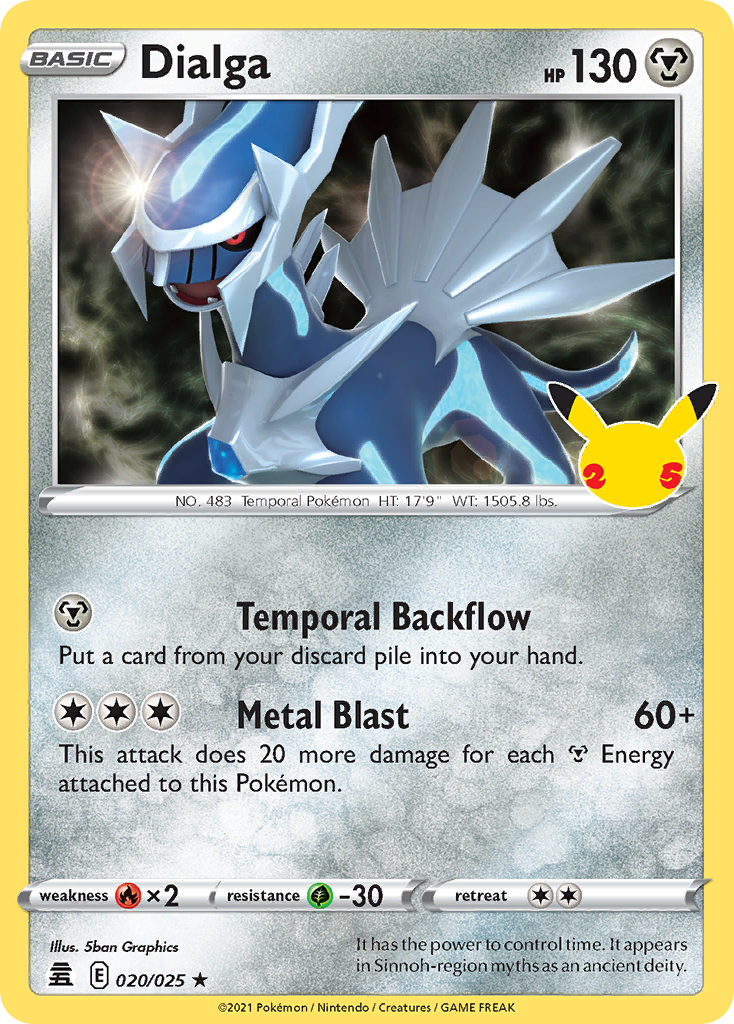 Celebrations Dialga #20 / 25