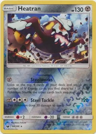 Celestial Storm Heatran #98/168 reverse holo