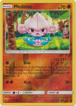 Celestial Storm Meditite #76/168 reverse holo