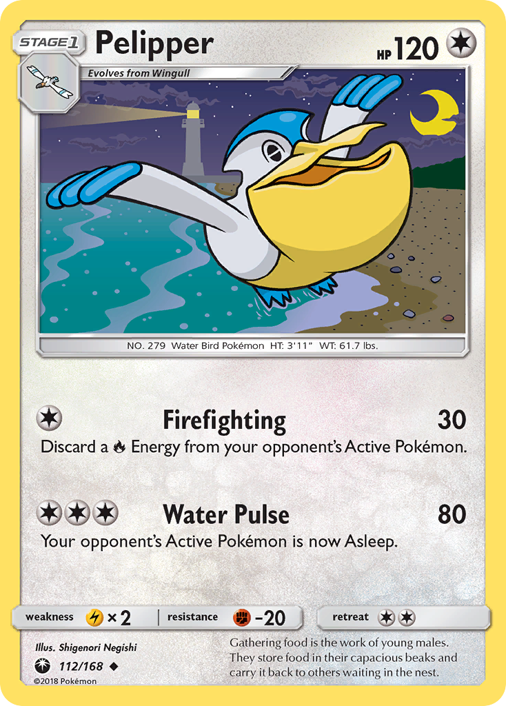 Celestial Storm Pelipper #112/168