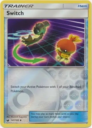 Celestial Storm Switch #147/168 reverse holo