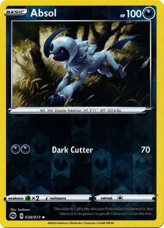 Champion’s Path Absol #38/73 reverse holo