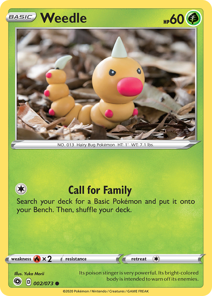 Champion’s Path Weedle #2/73