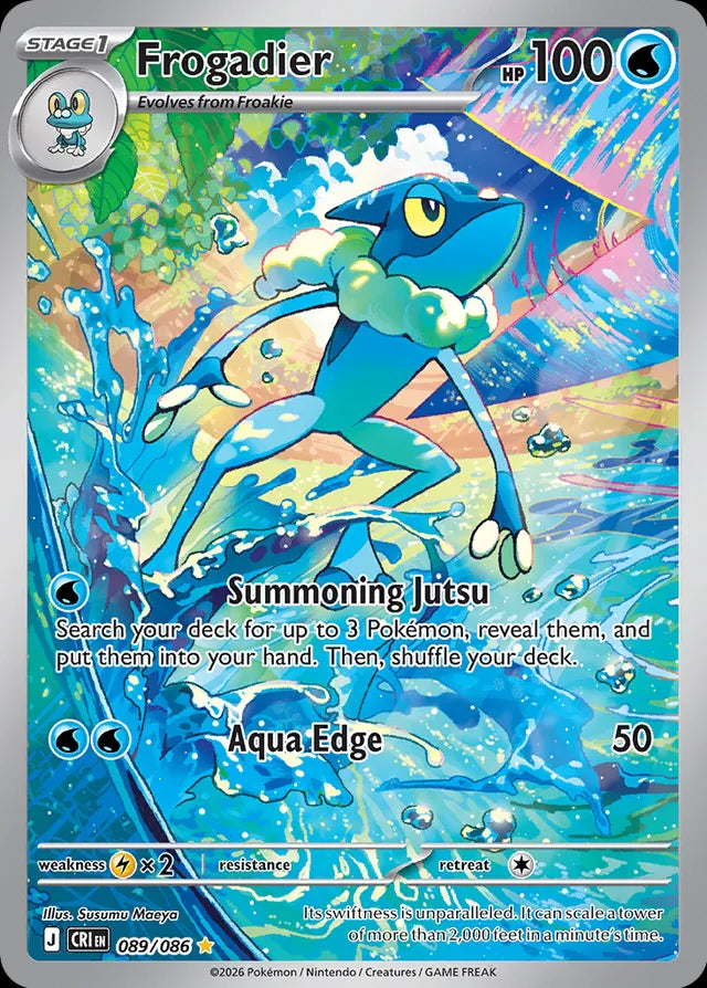 Chaos Rising Frogadier #089/86