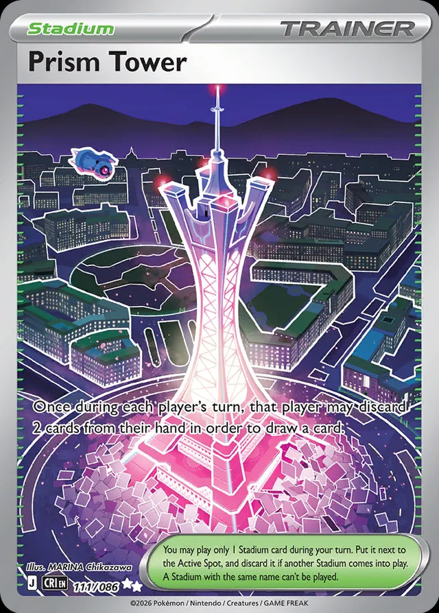 Chaos Rising Prism Tower #111/86