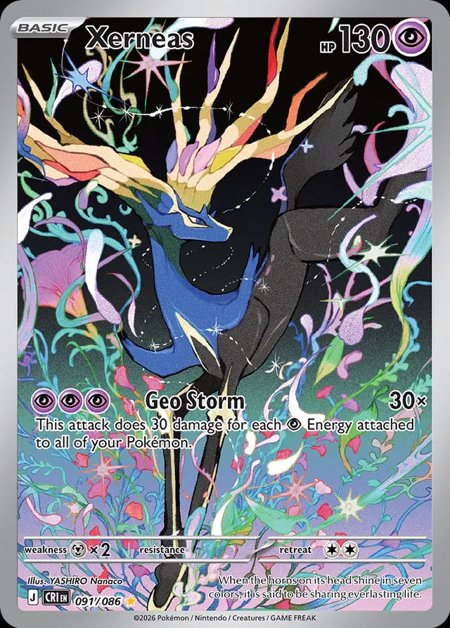 Chaos Rising Xerneas #091/86
