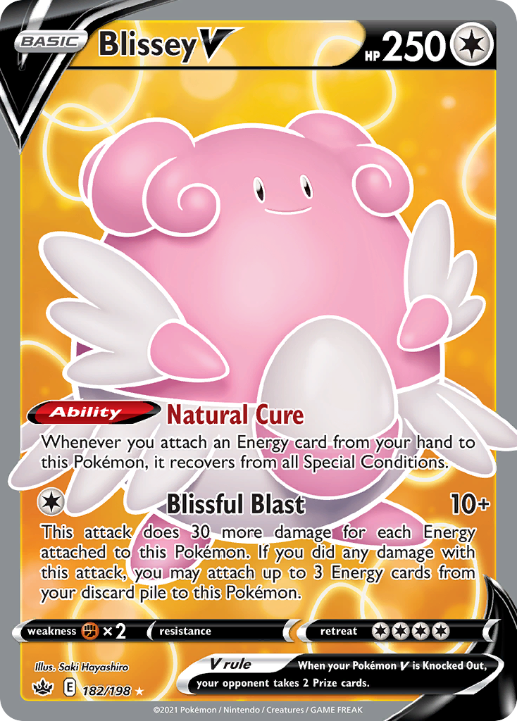 Chilling Reign Blissey V #182/198
