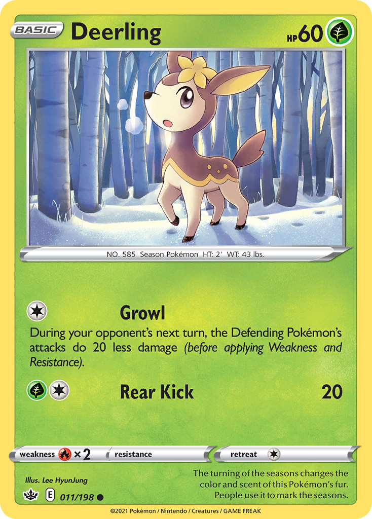 Chilling Reign Deerling #11/198