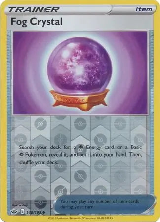 Chilling Reign Fog Crystal #140/198 reverse holo