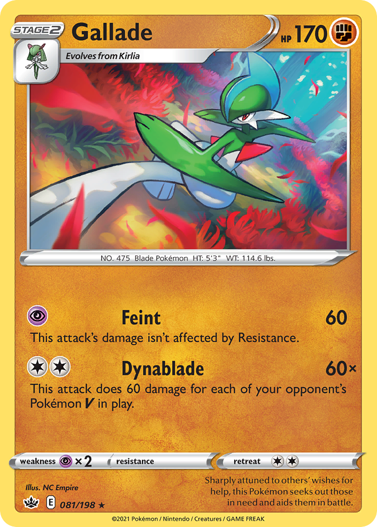 Chilling Reign Gallade #81/198