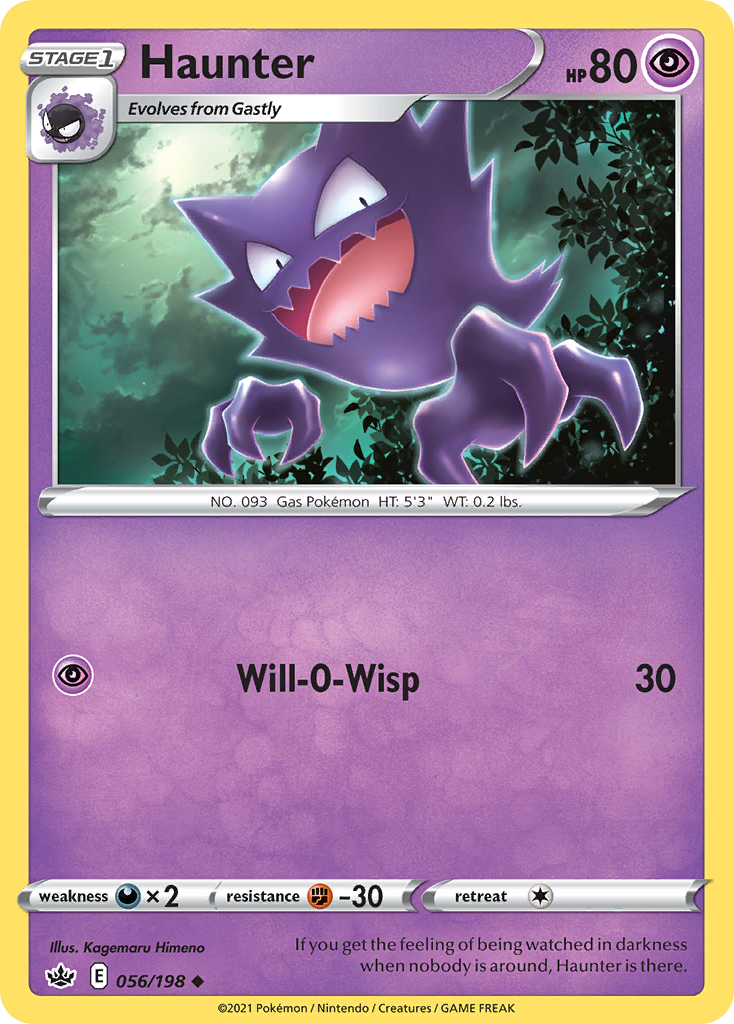 Chilling Reign Haunter #56/198