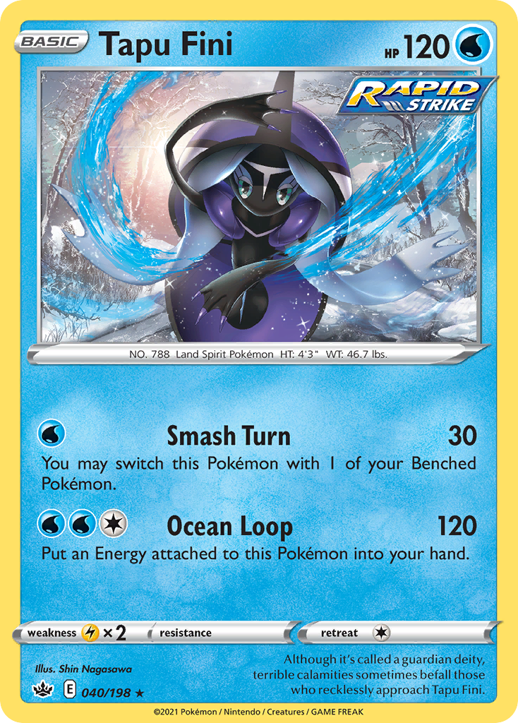 Chilling Reign Walrein #39/198 reverse holo