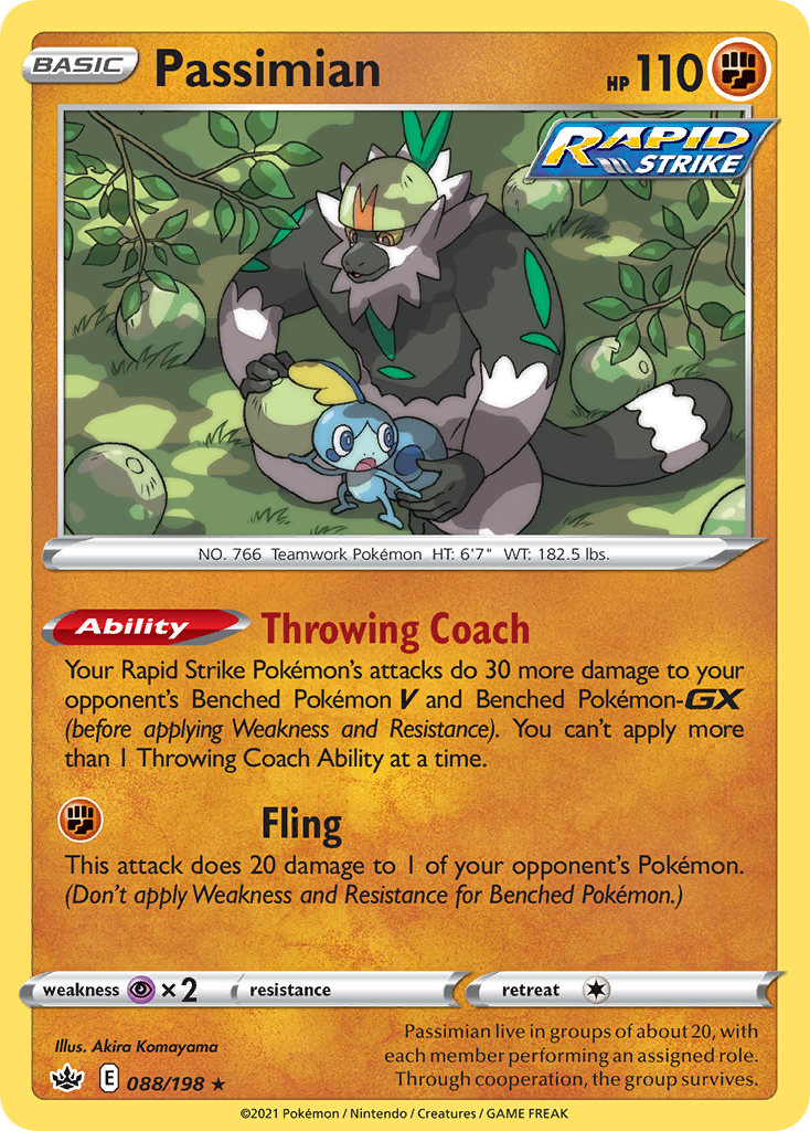 Chilling Reign Passimian #88/198