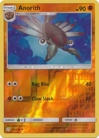 Cosmic Eclipse Anorith #111/236 reverse holo