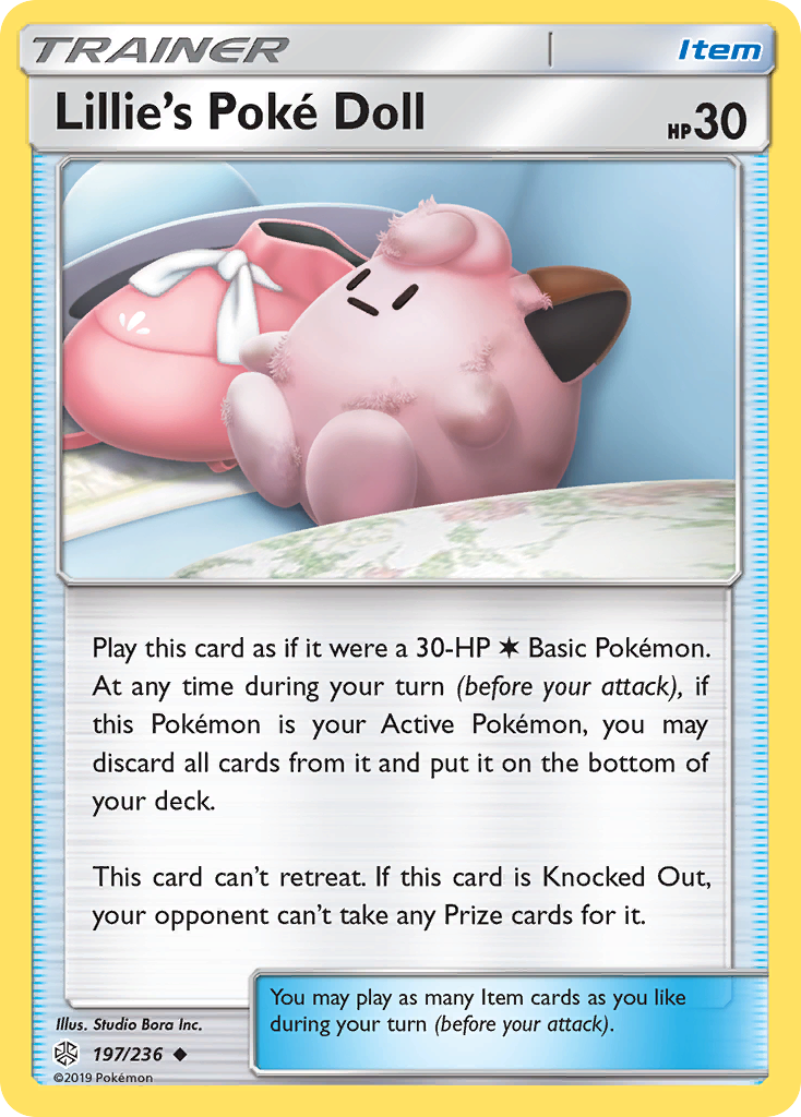 Cosmic Eclipse Lillie’s Poké Doll #197/236