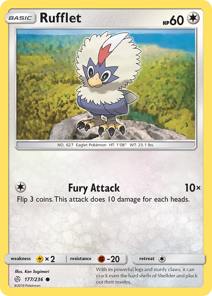 Cosmic Eclipse Rufflet #177/236