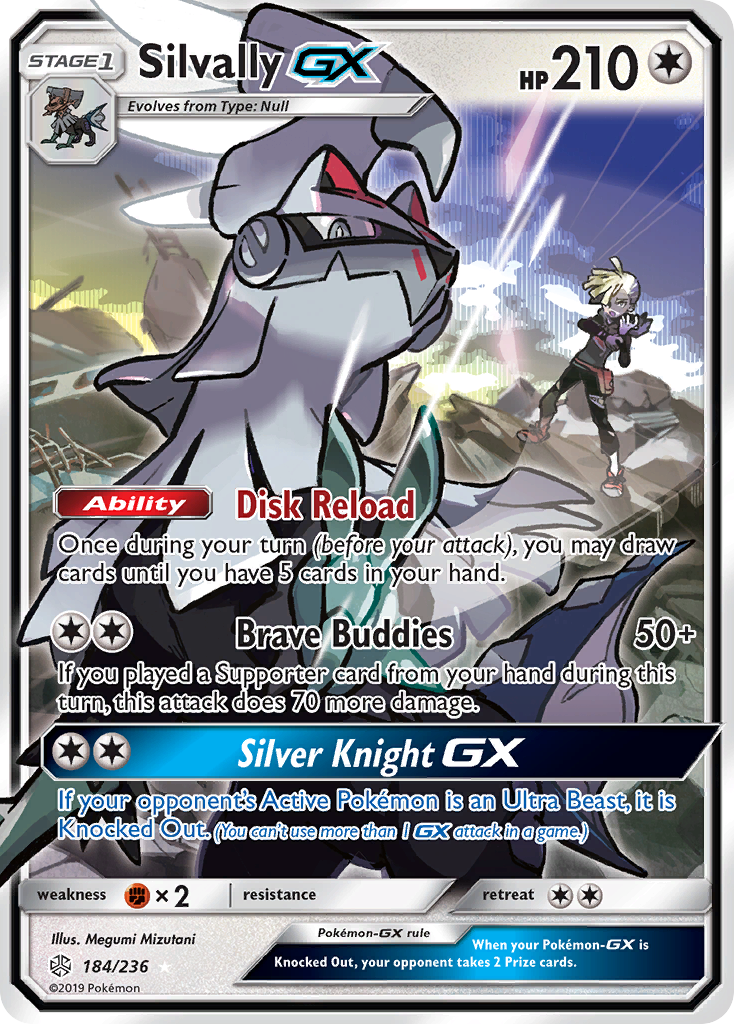 Cosmic Eclipse Silvally GX #184/236