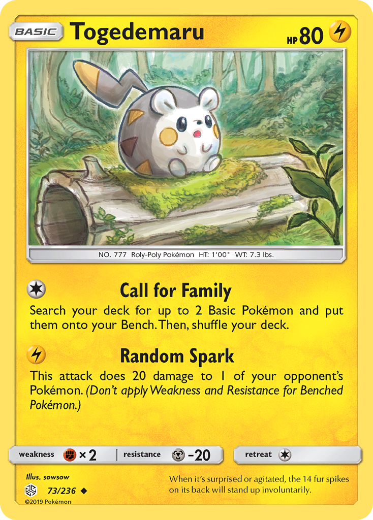 Cosmic Eclipse Togedemaru #73/236