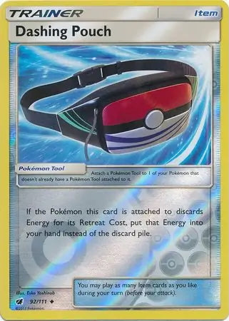 Crimson Invasion Dashing Pouch #92/111 reverse holo
