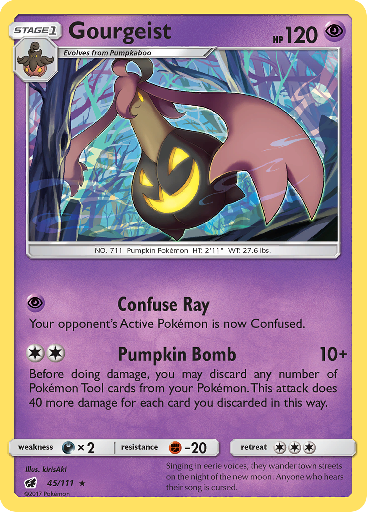 Crimson Invasion Gourgeist #45/111