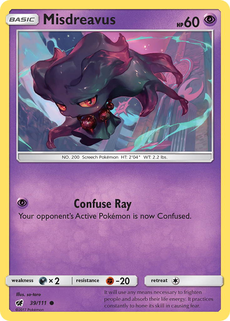 Crimson Invasion Misdreavus #39/111