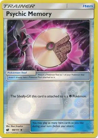 Crimson Invasion Psychic Memory #98/111 reverse holo