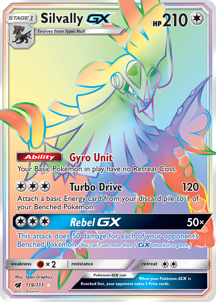 Crimson Invasion Silvally GX #119/111