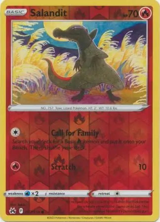Crown Zenith Salandit #27/159 reverse holo