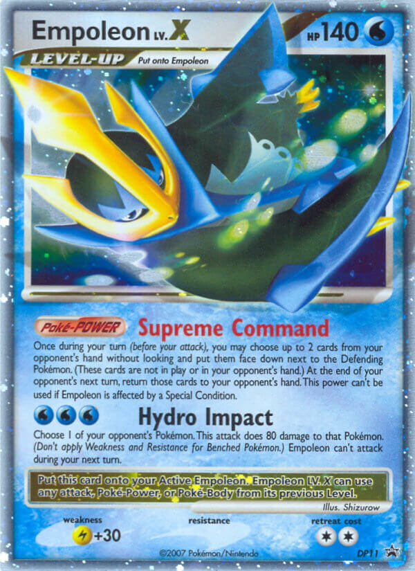 DP Black Star Promo Empoleon LV.X #11