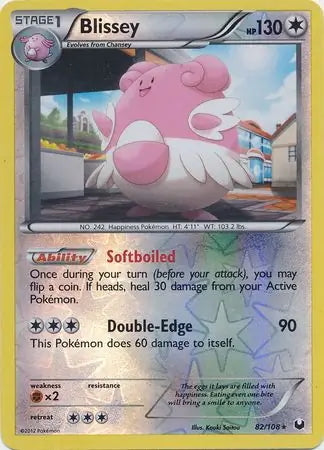 Dark Explorers Blissey #82/108 reverse holo