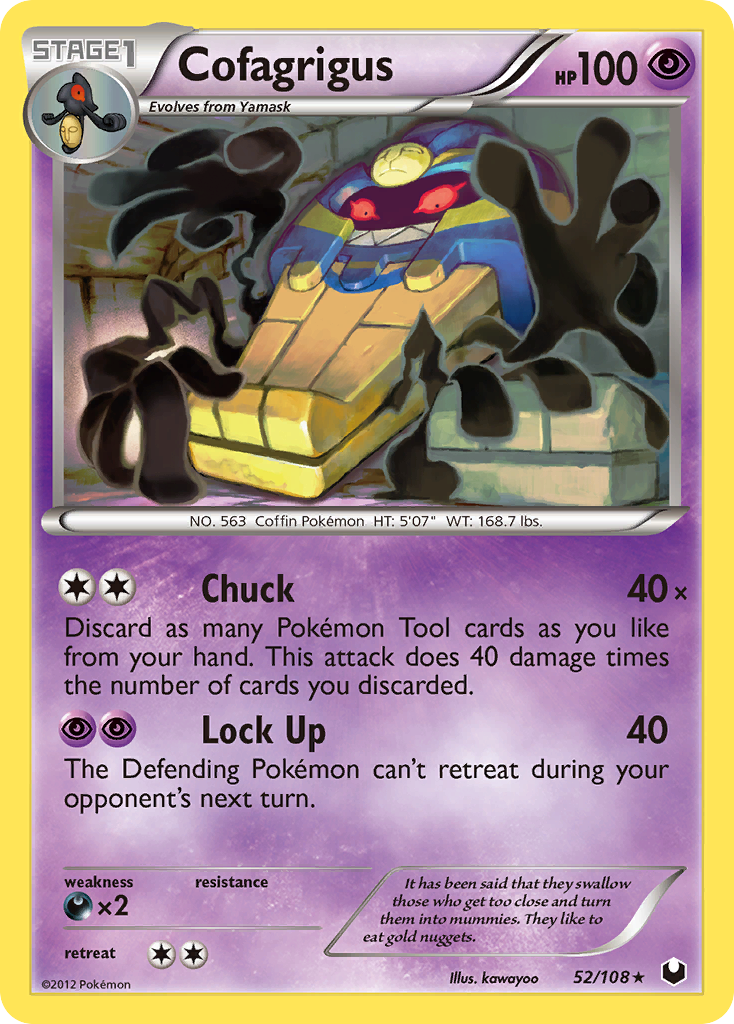 Dark Explorers Cofagrigus #52/108