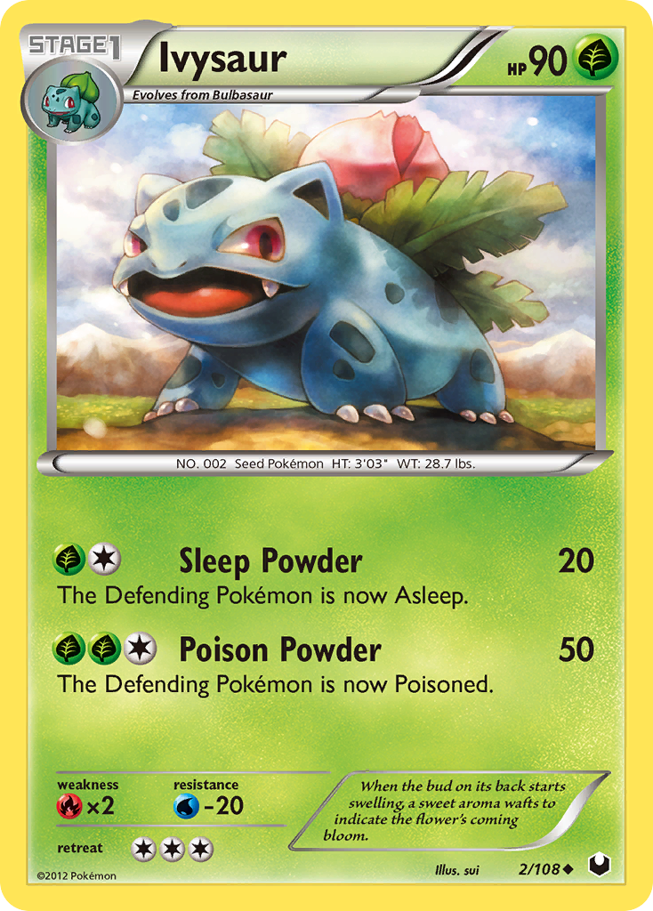 Dark Explorers Ivysaur #2/108